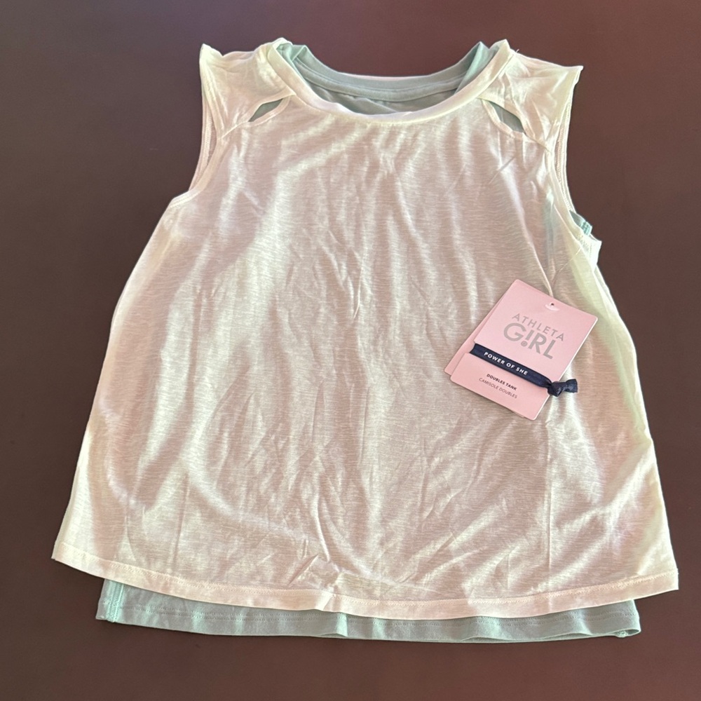 Athleta Kids Tank Top - Soft Mint